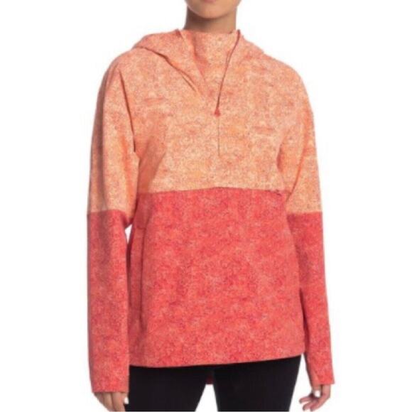 Outdoor Voices Jackets & Blazers - Outdoor Voices Rectrek Anorak Pebbled Canyon 1/4 Zip Hooded Jacket Womens Medium
